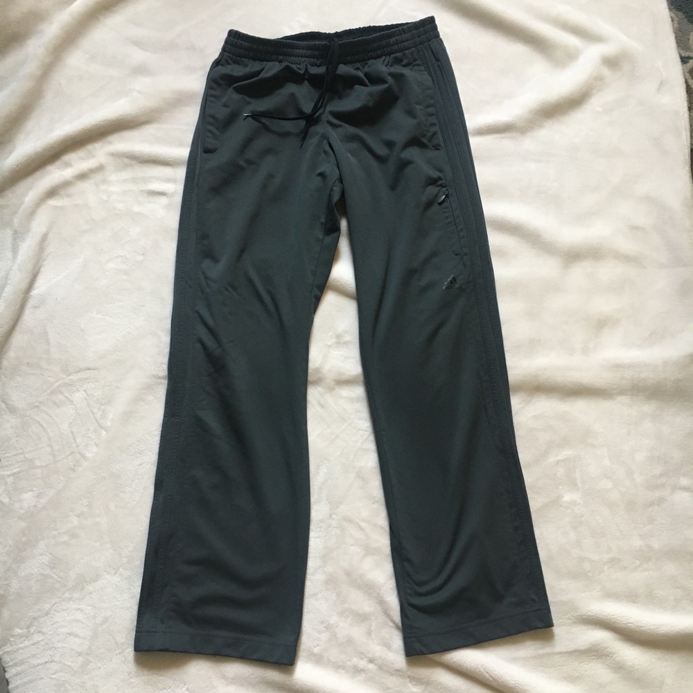 Men’s medium Adidas grey track pants